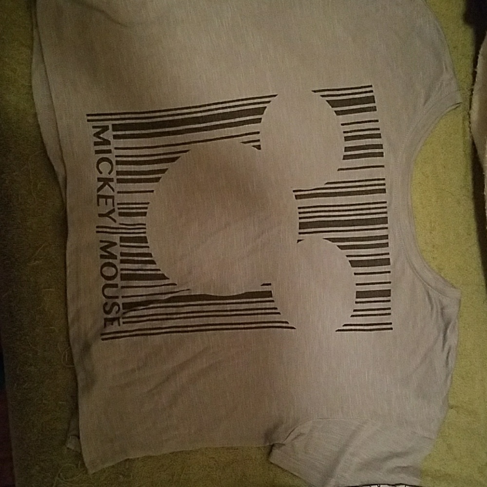 Mickey Mouse barcode shirt